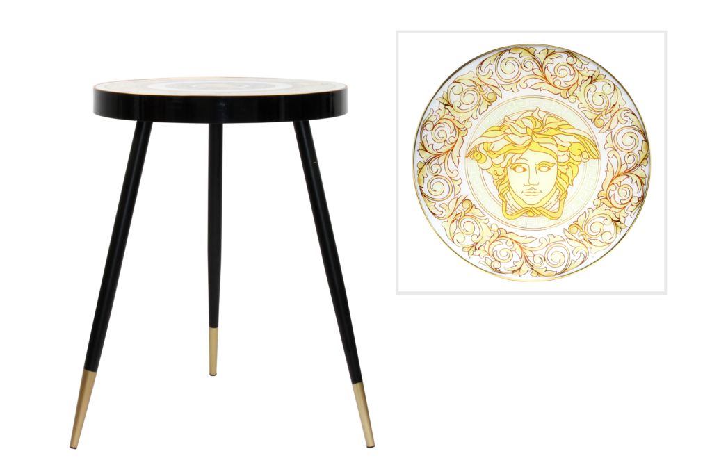 Tea Table Medusa Filigree-White