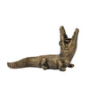 Crocodile Resin Candle Holder