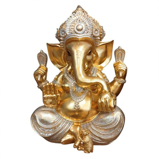 Large Gold Ganesha