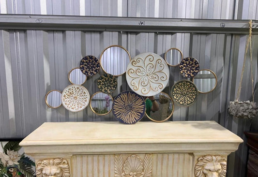 Nube Mirror Metal Wall Art