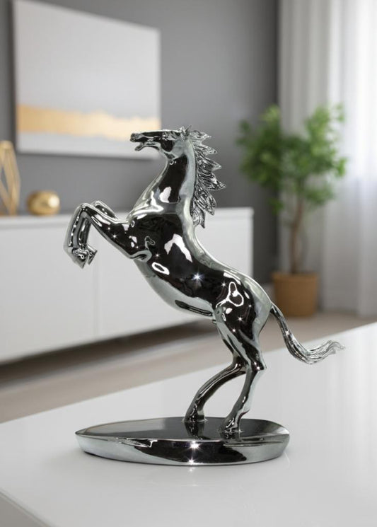 Ornament Horse Gunmetal